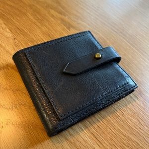 Madewell Black Leather Wallet